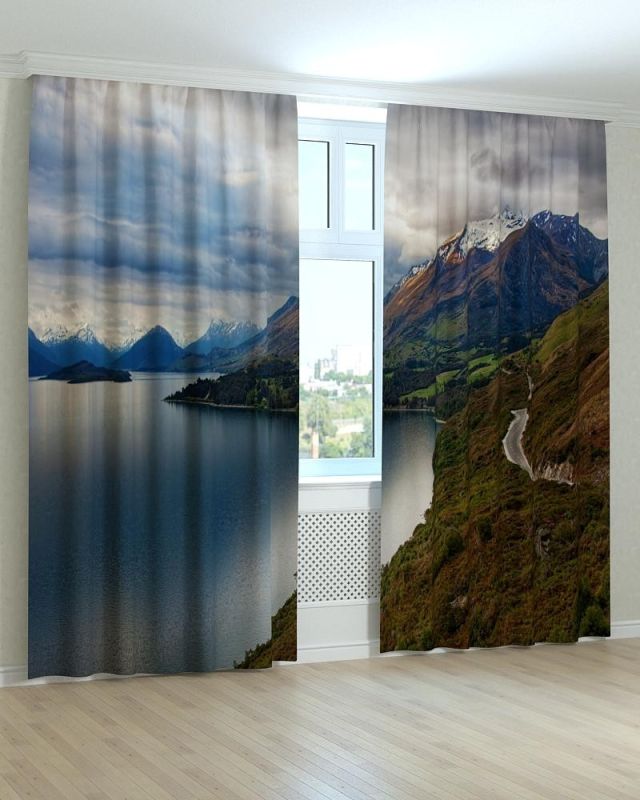 Фотоштори DECOLIV Пейзаж Принт 00-056 Блекаут