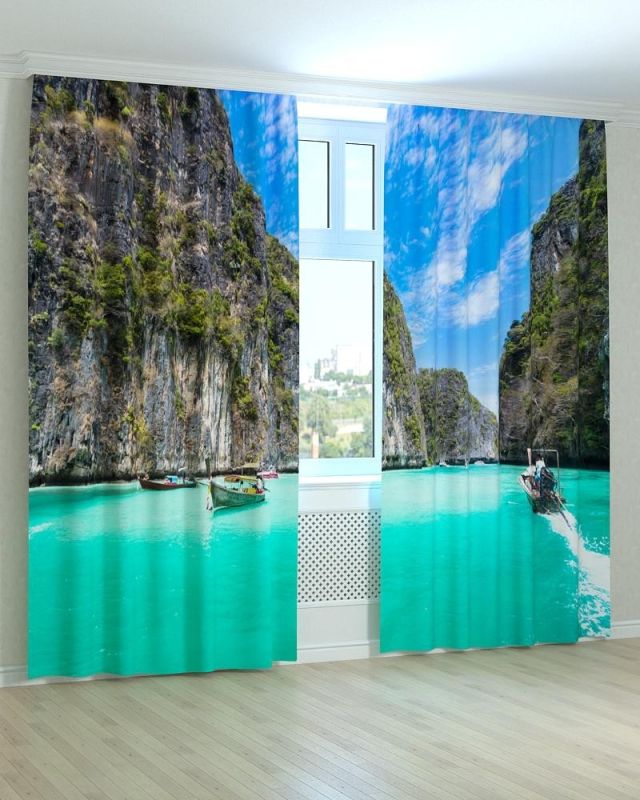 Фотоштори DECOLIV Пейзаж Принт 00-057 Блекаут