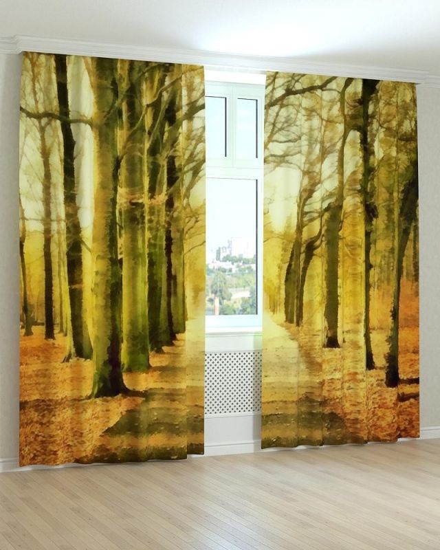 Фотоштори DECOLIV Пейзаж Принт 00-065 Блекаут