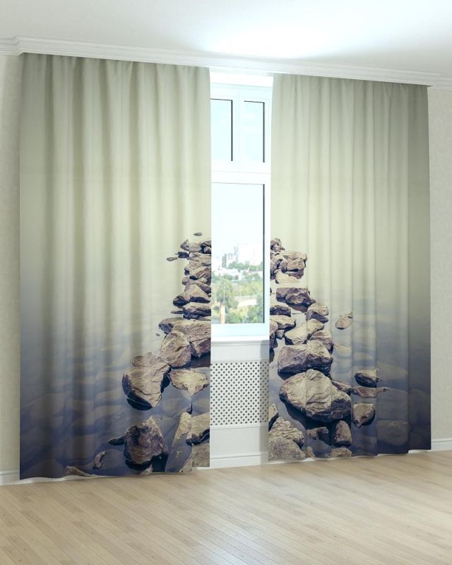 Фотоштори DECOLIV Пейзаж Принт 00-066 Блекаут