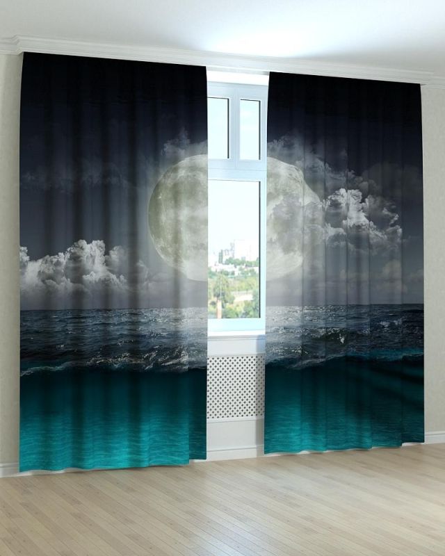 Фотоштори DECOLIV Пейзаж Принт 00-085 Блекаут