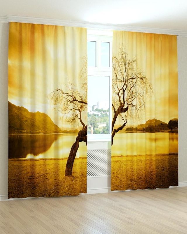 Фотоштори DECOLIV Пейзаж Принт 00-095 Блекаут