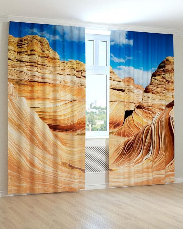 Фотоштори DECOLIV Пейзаж Принт 00-151 Блекаут