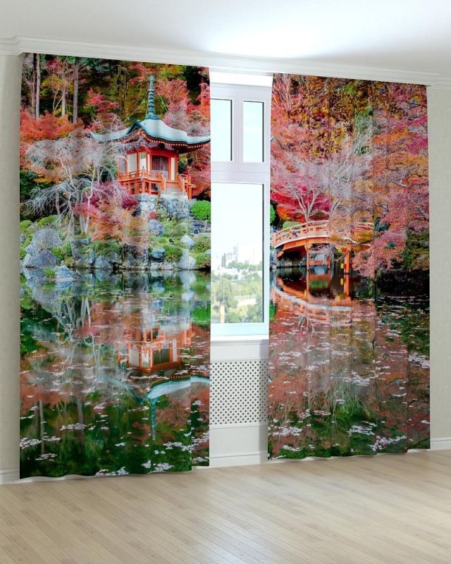 Фотоштори DECOLIV Пейзаж Принт 00-153 Блекаут