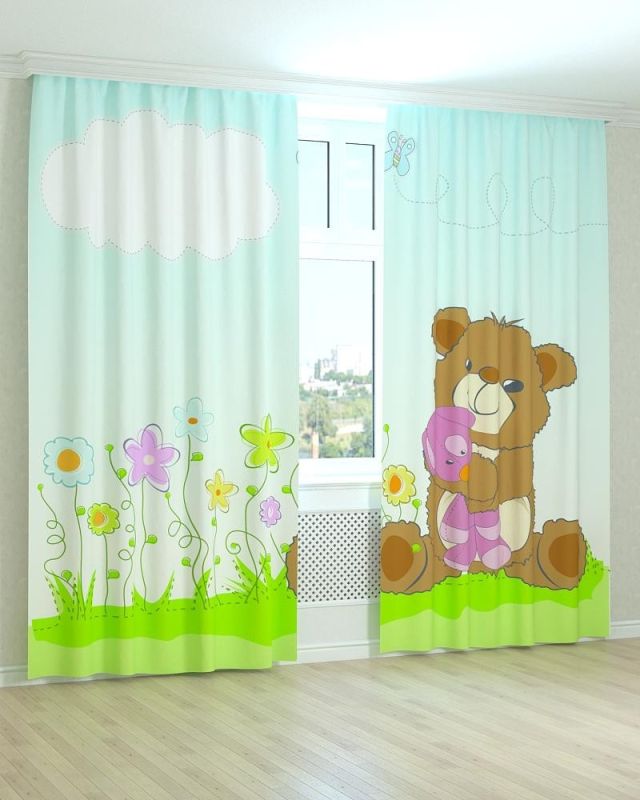 Фотоштори DECOLIV Дитячі Принт 01-031 Тюль