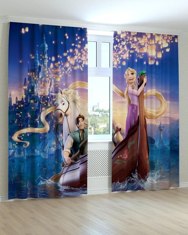 Фотоштори DECOLIV Дитячі Принт 01-034 Тюль