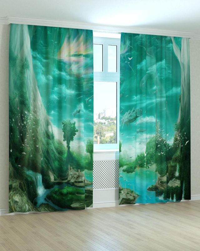 Фотоштори DECOLIV Дитячі Принт 01-045 Тюль