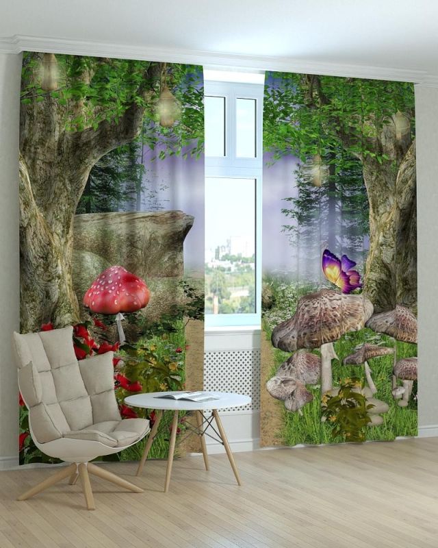 Фотоштори DECOLIV Дитячі Принт 01-046 Блекаут