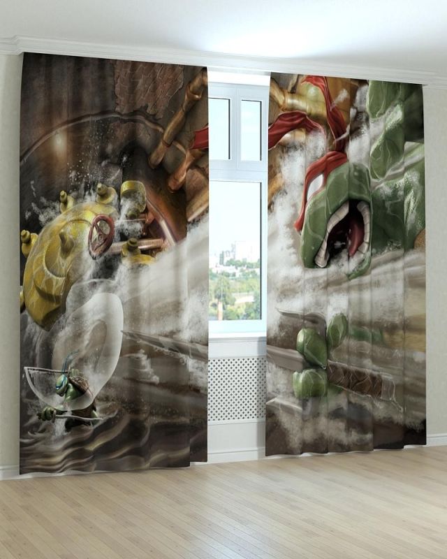 Фотоштори DECOLIV Дитячі Принт 01-050 Тюль