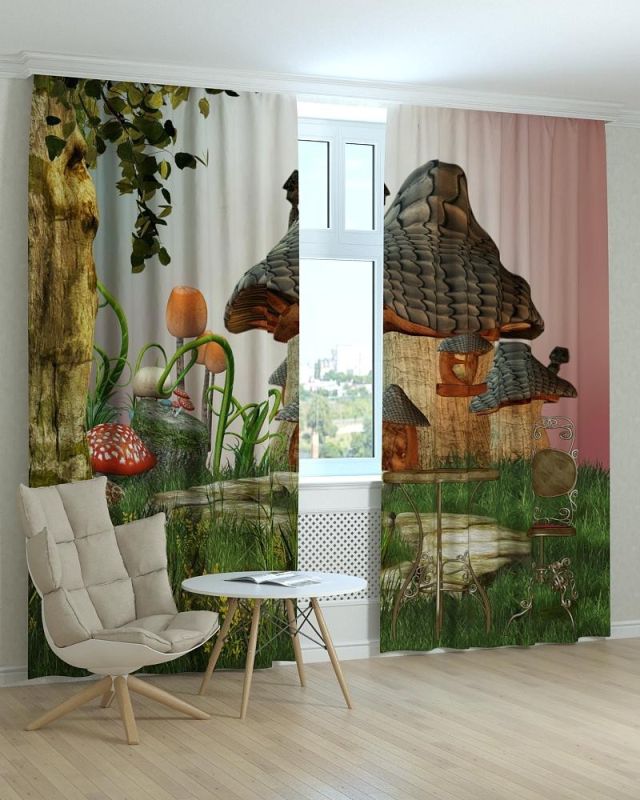 Фотоштори DECOLIV Дитячі Принт 01-051 Блекаут