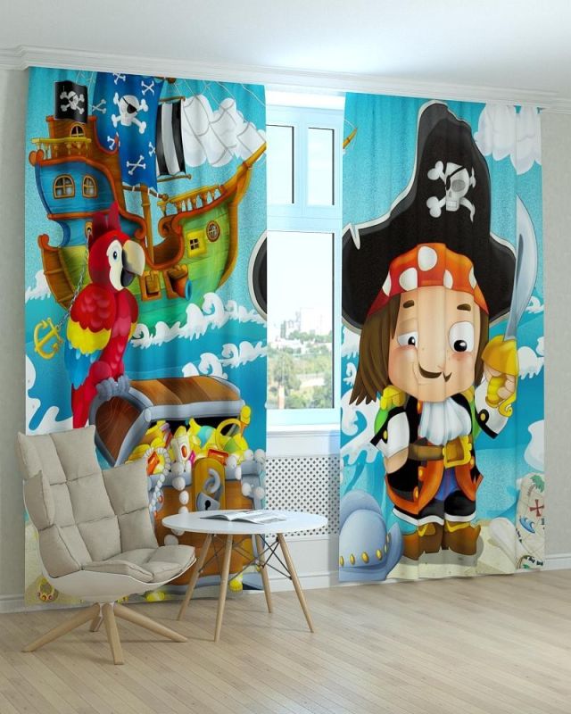 Фотоштори DECOLIV Дитячі Принт 01-056 Блекаут