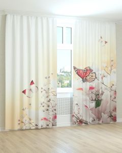 Фотоштори DECOLIV Квіти Принт 02-007