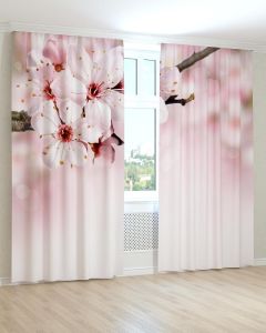 Фотоштори DECOLIV Квіти Принт 02-011