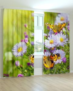 Фотоштори DECOLIV Квіти Принт 02-045