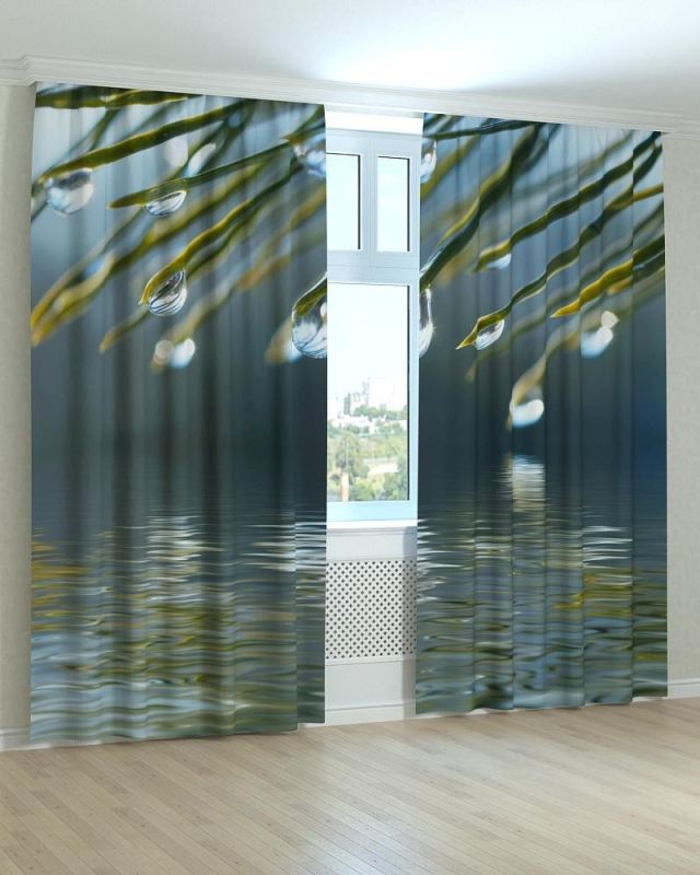 Фотоштори DECOLIV Квіти Принт 02-046