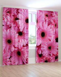 Фотоштори DECOLIV Квіти Принт 02-056