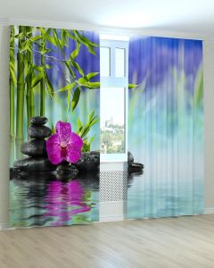 Фотоштори DECOLIV Квіти Принт 02-058