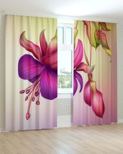 Фотоштори DECOLIV Квіти Принт 02-060