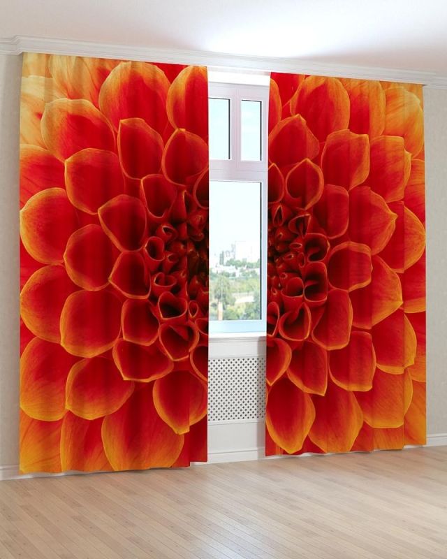 Фотоштори DECOLIV Квіти Принт 02-064