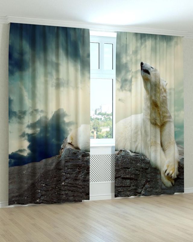 Фотоштори DECOLIV Тварини Принт 04-005 Блекаут