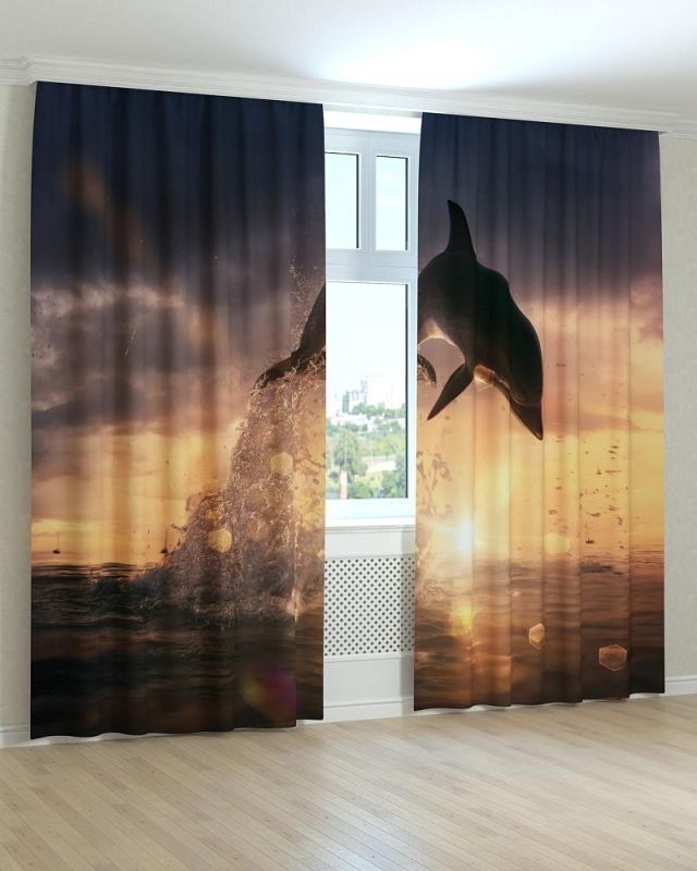 Фотоштори DECOLIV Тварини Принт 04-010 Блекаут