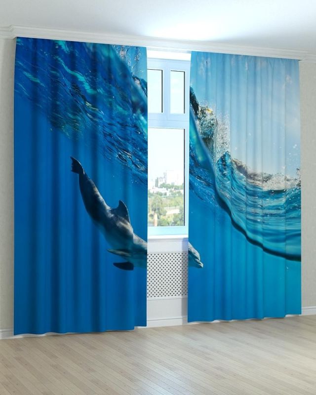 Фотоштори DECOLIV Тварини Принт 04-011 Тюль