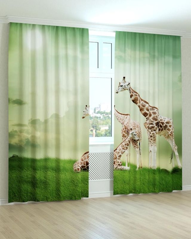 Фотоштори DECOLIV Тварини Принт 04-015 Блекаут