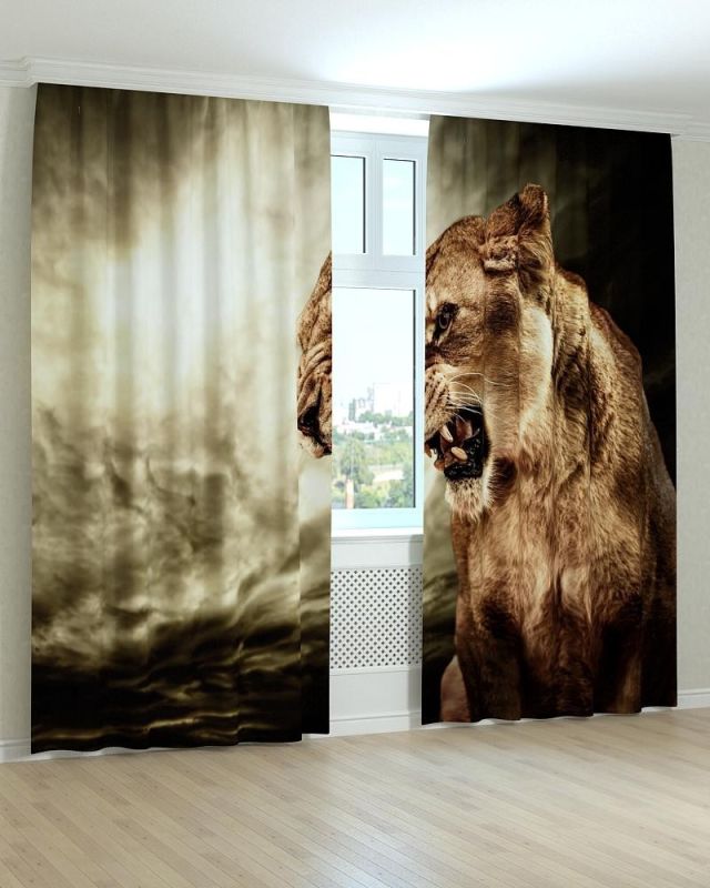 Фотоштори DECOLIV Тварини Принт 04-029 Блекаут