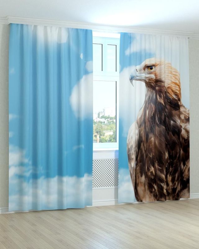 Фотоштори DECOLIV Тварини Принт 04-035 Тюль