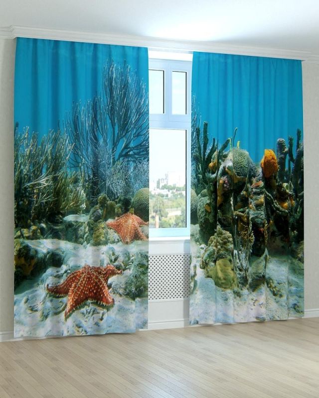 Фотоштори DECOLIV Тварини Принт 04-044 Тюль