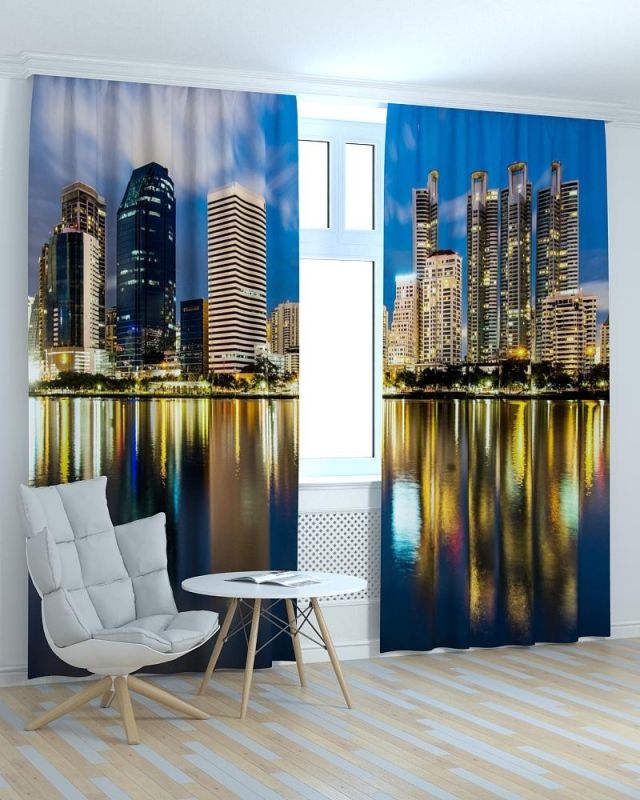 Фотоштори DECOLIV Місто Принт 06-021 Блекаут