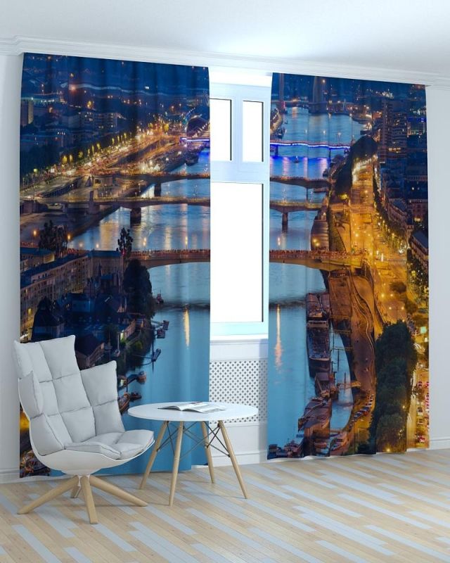 Фотоштори DECOLIV Місто Принт 06-025 Блекаут