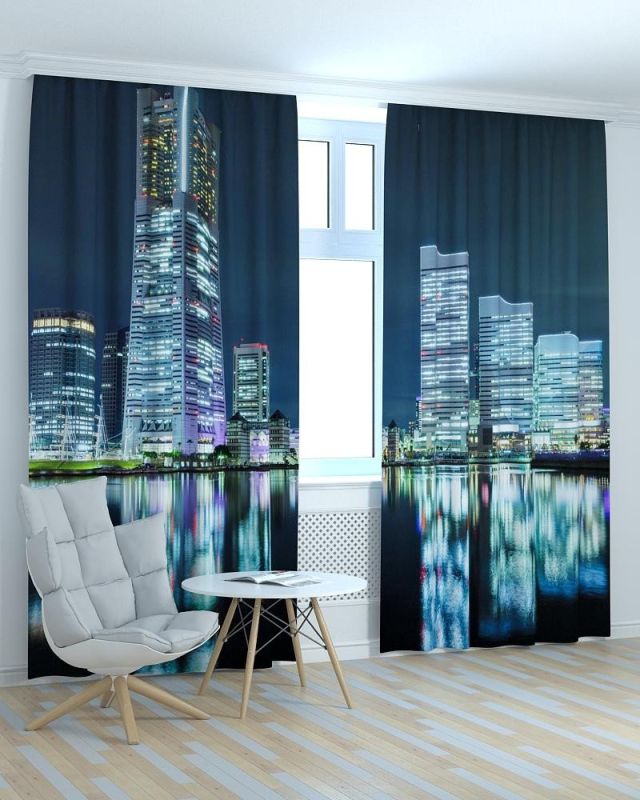 Фотоштори DECOLIV Місто Принт 06-032 Блекаут