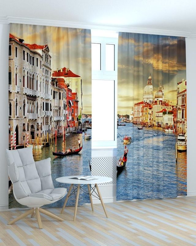 Фотоштори DECOLIV Місто Принт 06-045 Блекаут