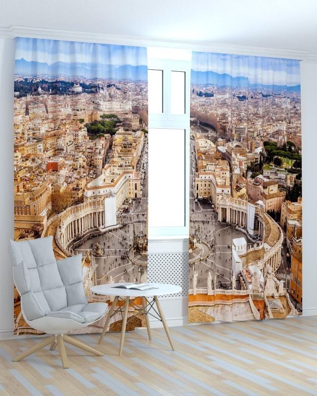 Фотоштори DECOLIV Місто Принт 06-048 Блекаут