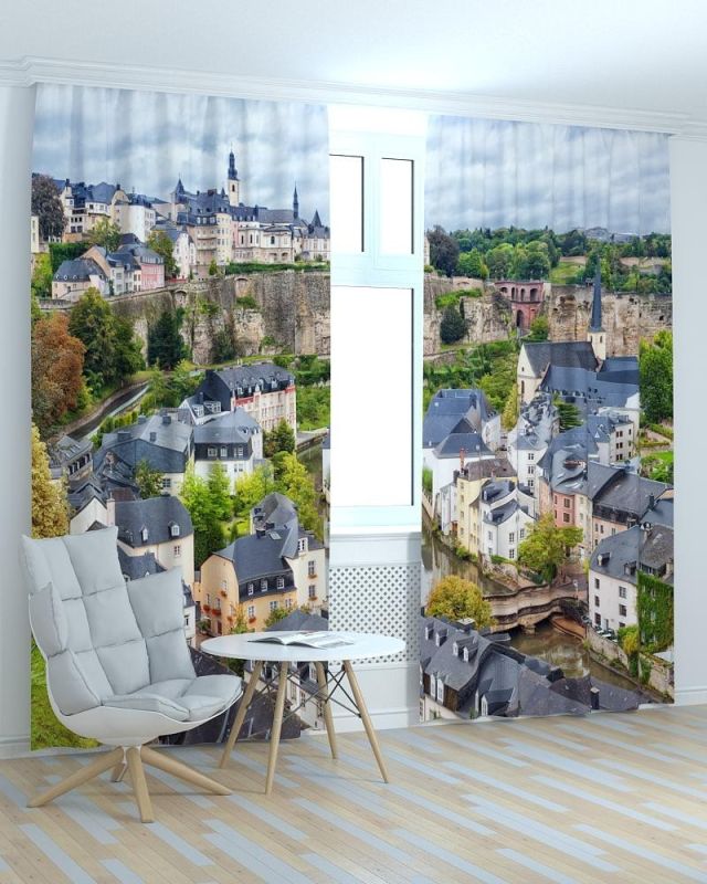 Фотоштори DECOLIV Місто Принт 06-053 Блекаут