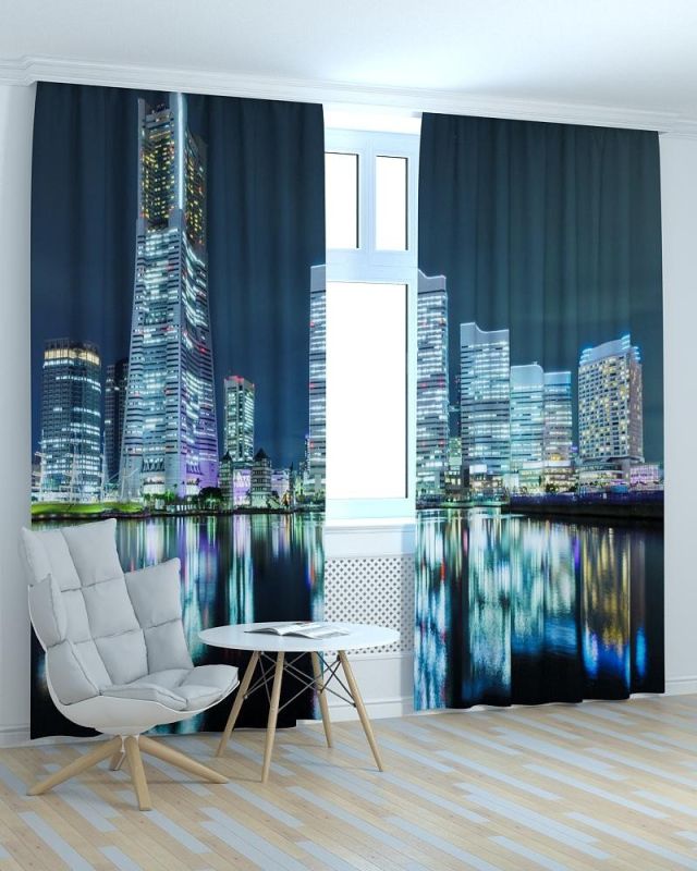 Фотоштори DECOLIV Місто Принт 06-088 Блекаут