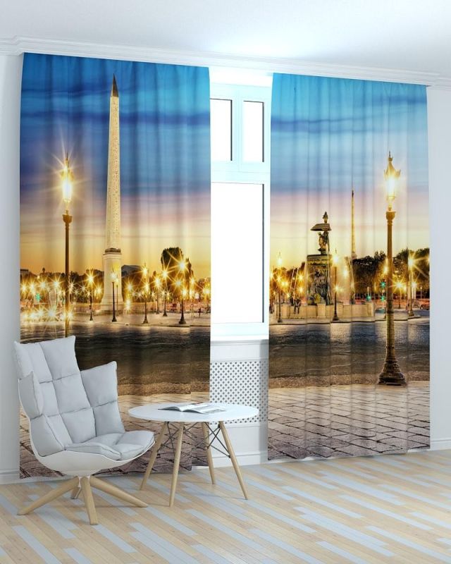 Фотоштори DECOLIV Місто Принт 06-096 Блекаут