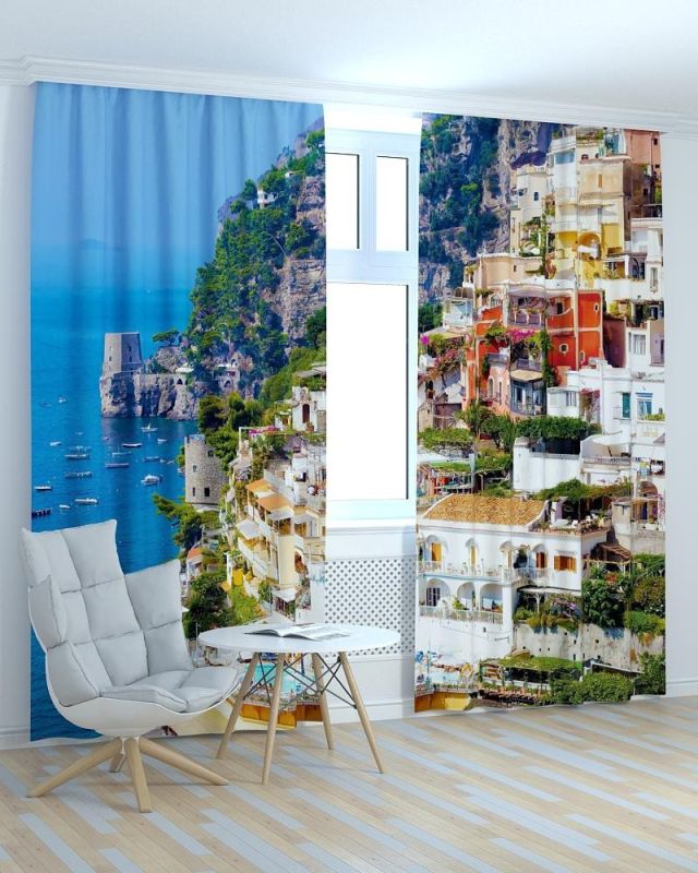 Фотоштори DECOLIV Місто Принт 06-105 Блекаут