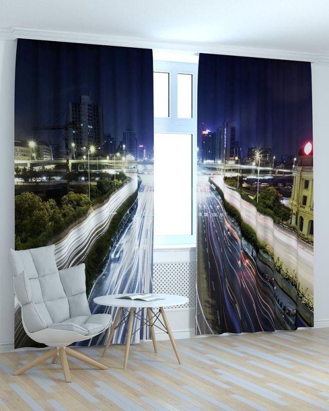 Фотоштори DECOLIV Місто Принт 06-117 Блекаут