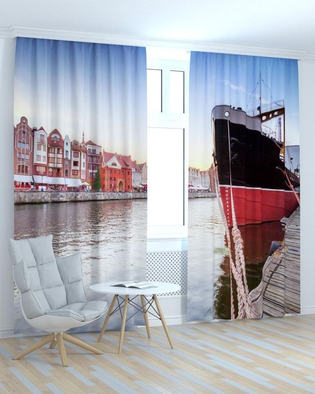 Фотоштори DECOLIV Місто Принт 06-125 Блекаут