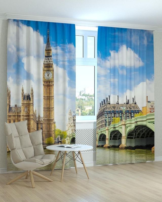 Фотоштори DECOLIV Місто Принт 06-127 Блекаут