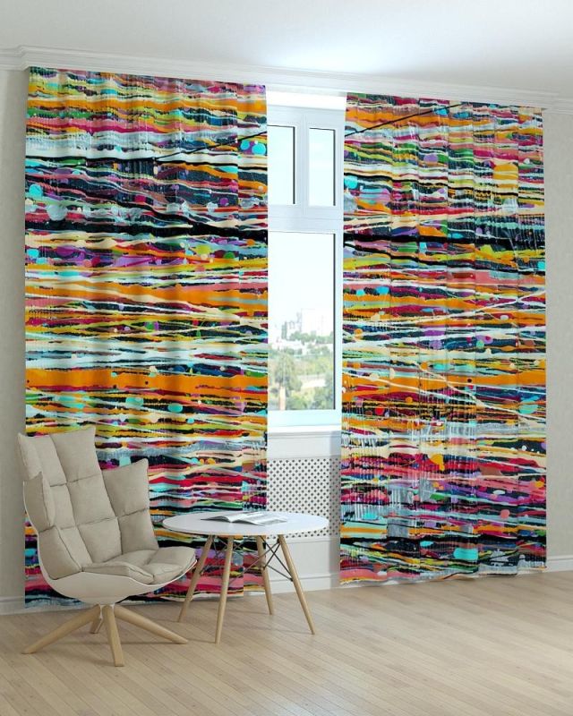 Фотоштори DECOLIV Абстракція Принт 07-003 Блекаут