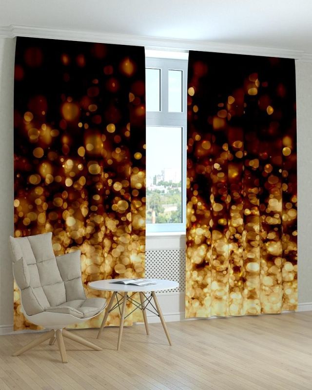 Фотоштори DECOLIV Абстракція Принт 07-006 Тюль