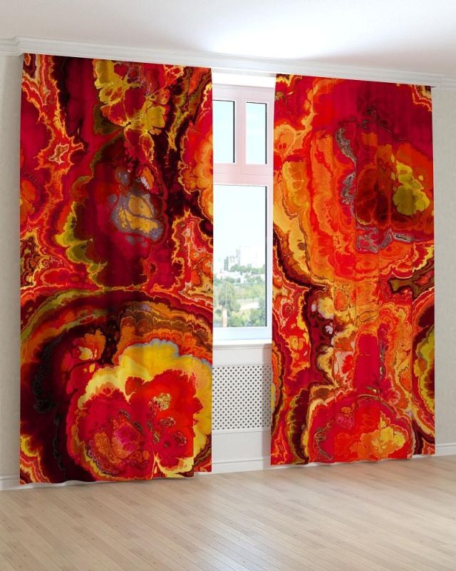 Фотоштори DECOLIV Абстракція Принт 07-027 Тюль