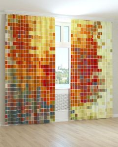 Фотоштори DECOLIV Абстракція Принт 07-029 Тюль