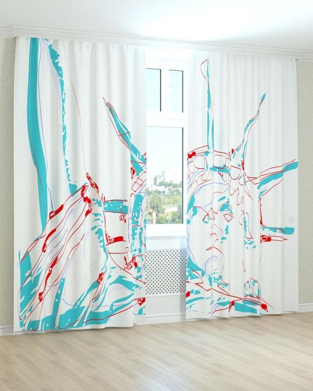 Фотоштори DECOLIV Абстракція Принт 07-043 Блекаут