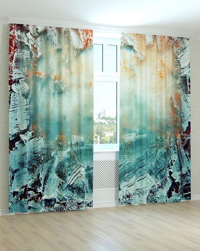 Фотоштори DECOLIV Абстракція Принт 07-044 Тюль