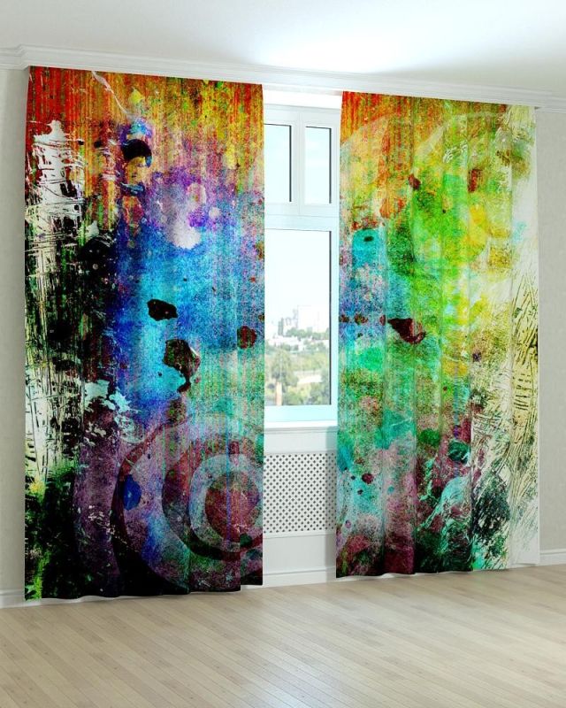 Фотоштори DECOLIV Абстракція Принт 07-046 Блекаут