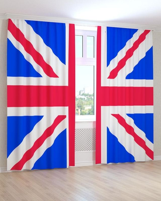 Фотоштори DECOLIV Абстракція Принт 07-060 Тюль